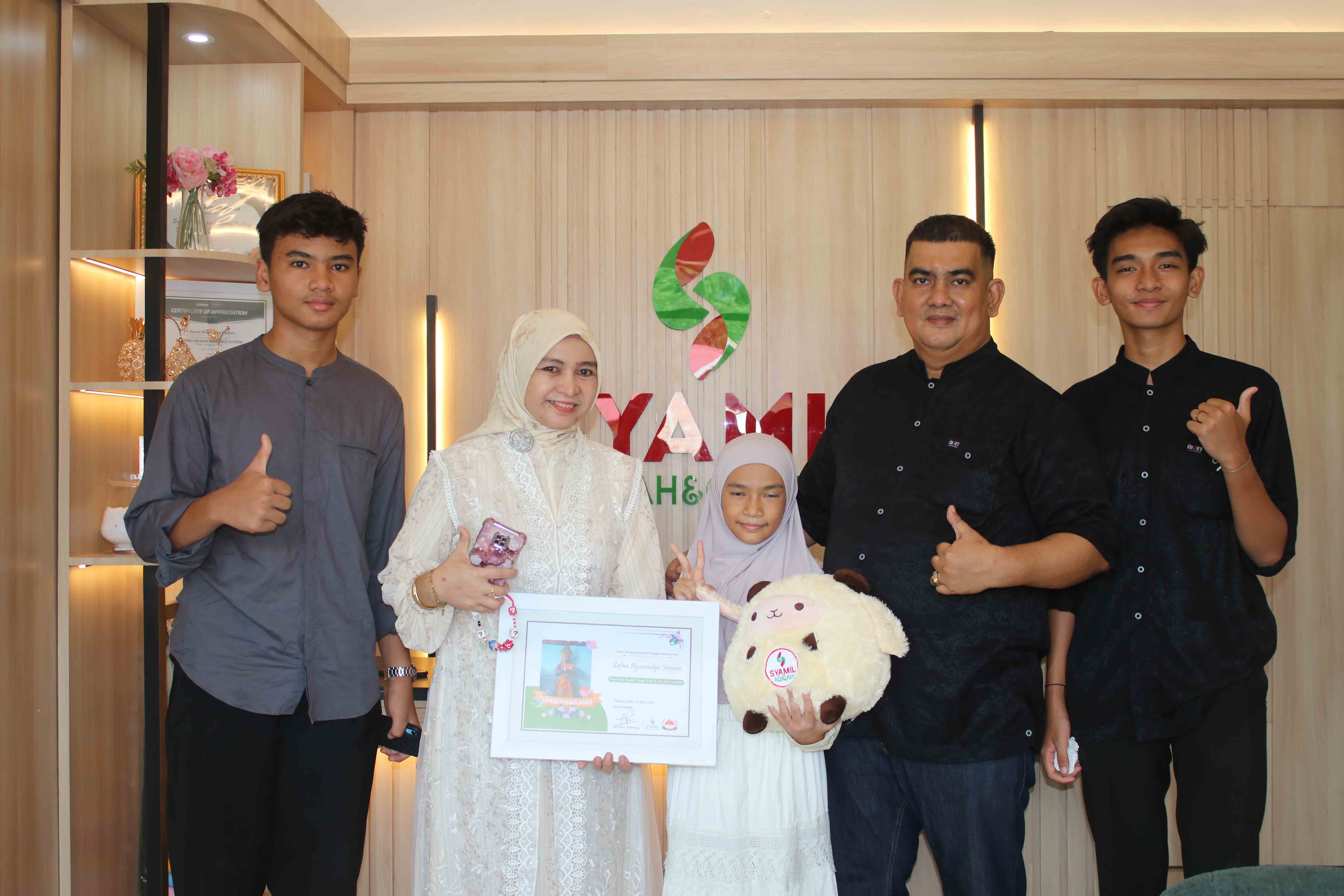 Senyum Pelanggan Syamil Aqiqah